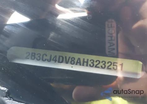 2010 Dodge Challenger Se from USA, damaged, VIN 2B3CJ4DV8AH323251